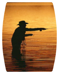 DAREC 321 BZ Gone Fishing (Man) Bronze